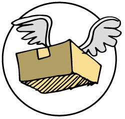 romford removals dot net box icon